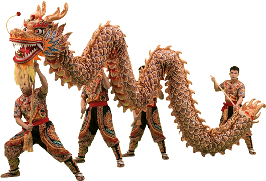Danza del dragon chino